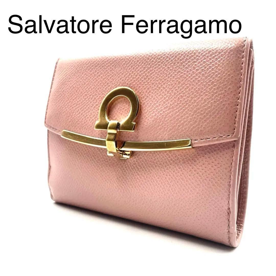 超美品!! Salvatore Ferragamo フェラガモ ガンチーニ 財布