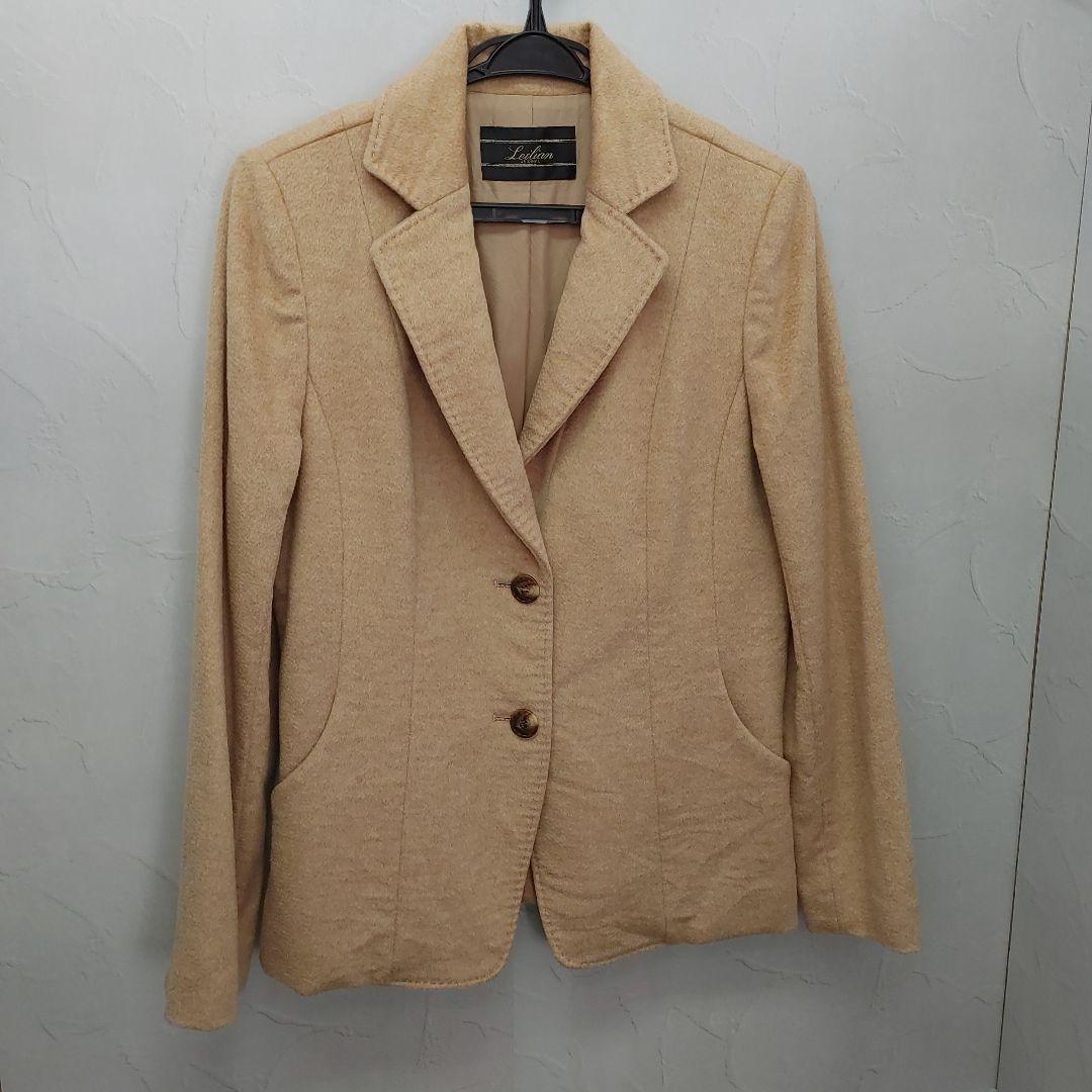 1022　レリアン　カシミヤ100%ジャケット9号サイズ