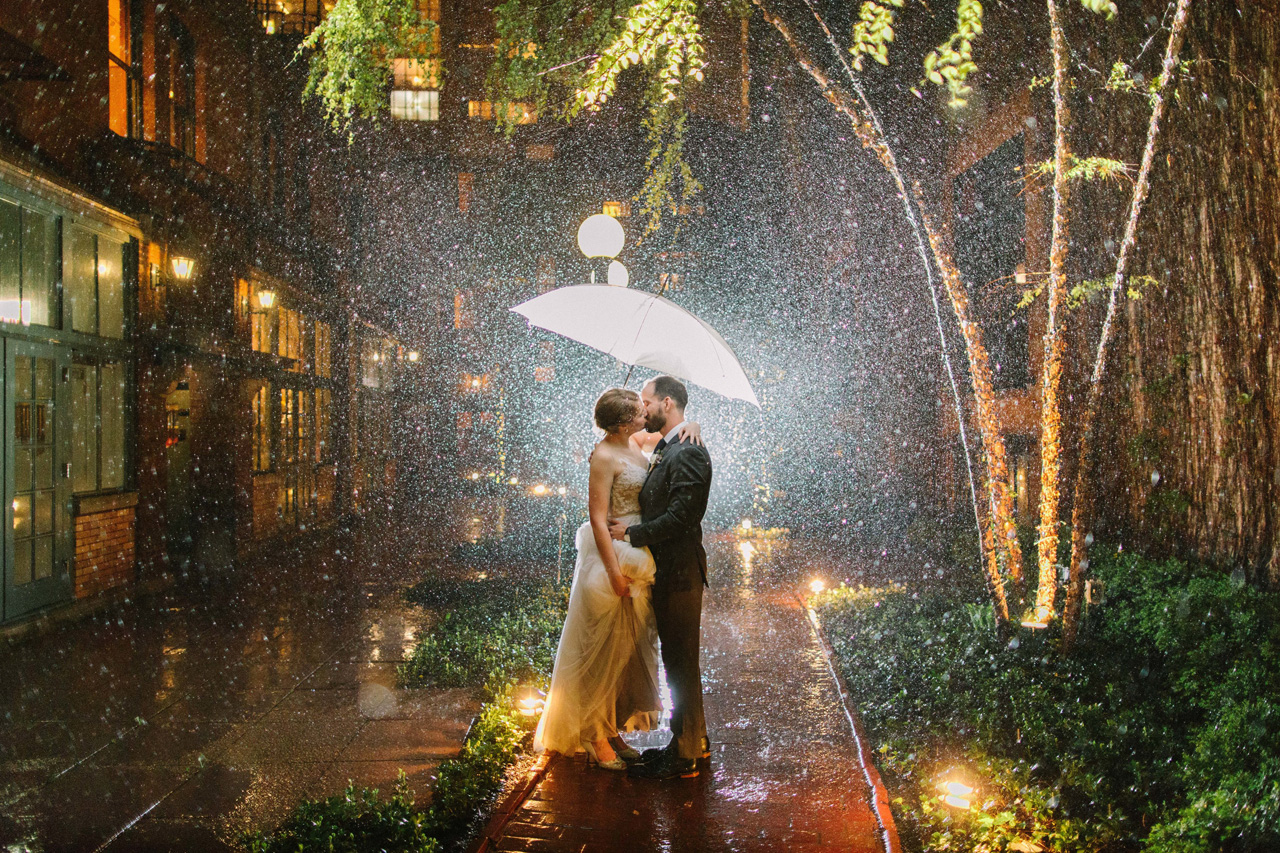 Couple in the Rain