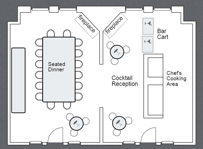 Tree Studios Floor Plans - Ivy Room Chicago