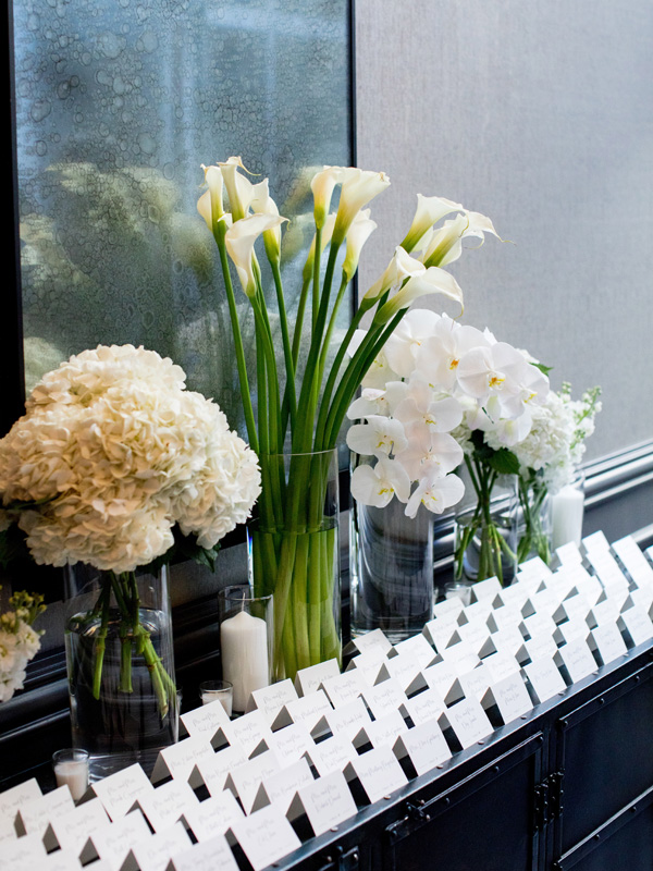 Escort Card display in lobby