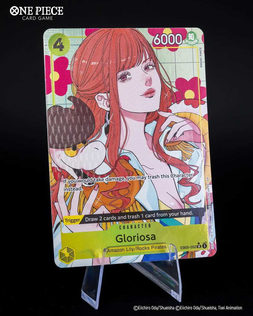 《ONE PIECE CARD GAME》EB-05 公開超級領袖平行卡「ニコ・ロビン」,10 月 31 日發售