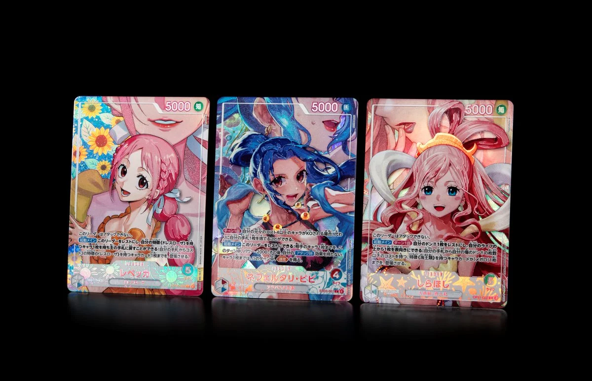 《ONE PIECE Heroines Edition vol.2》公開雷貝卡、娜菲爾塔利・薇薇與白星三張領袖卡,10 月 31 日發售