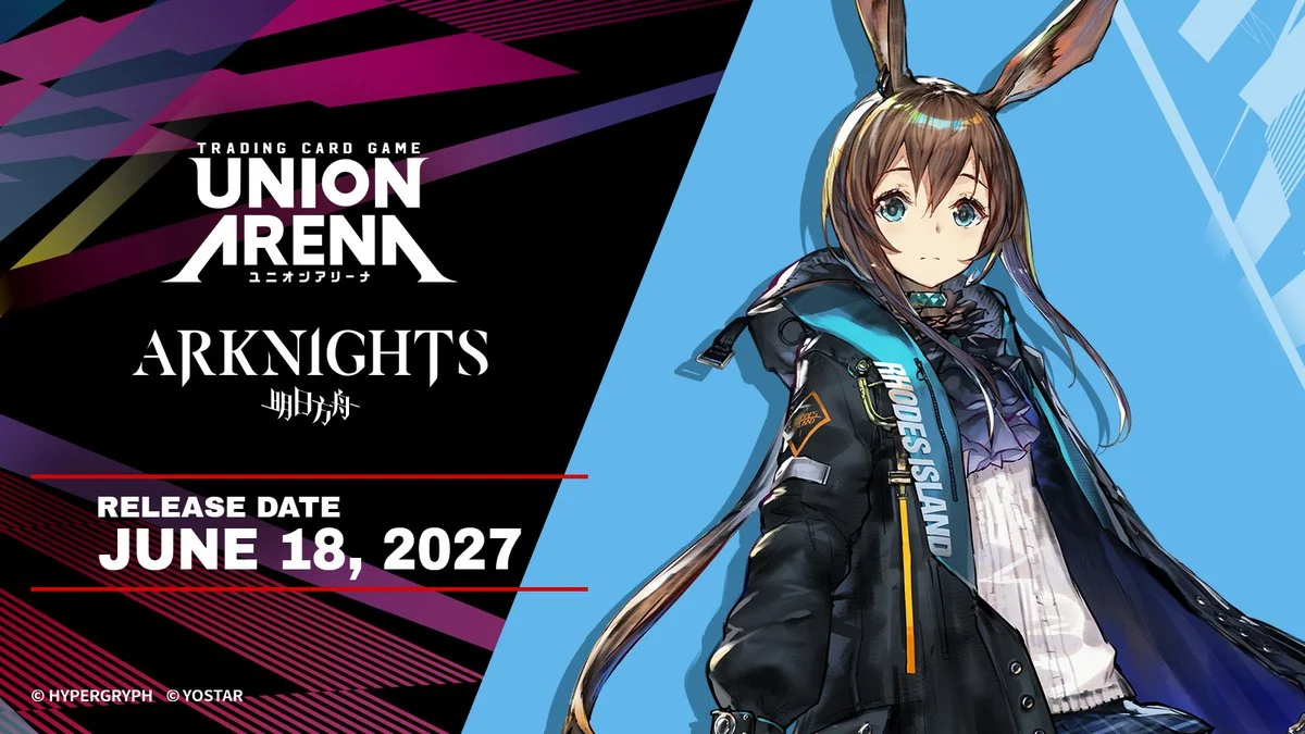 《UNION ARENA》英文版宣布《明日方舟》參戰,起始牌組與補充包 2027 年 6 月登場