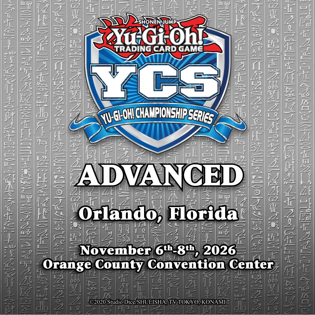 《遊戲王 TCG》YCS Orlando、YCS Santiago 開放 Advanced Main Event VIP 資格，享免報名費與兩輪 BYE