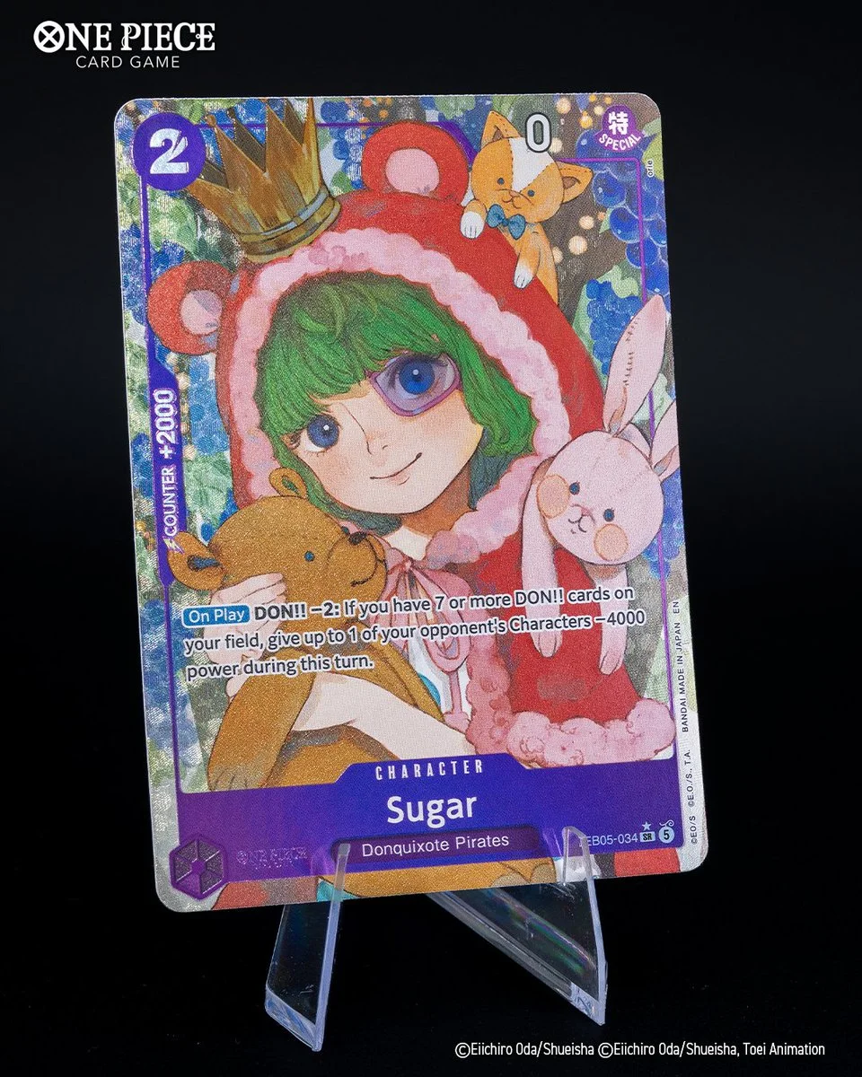 《ONE PIECE CARD GAME》EB-05 公開超級平行卡「しらほし」,10 月 31 日發售