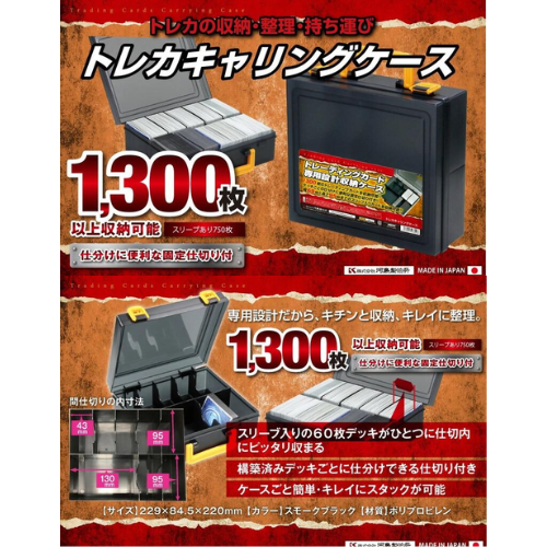【河島製作所】河島製作所 1300+ 收納盒手提箱