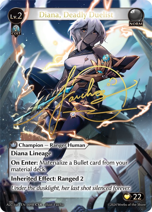 Diana, Deadly Duelist