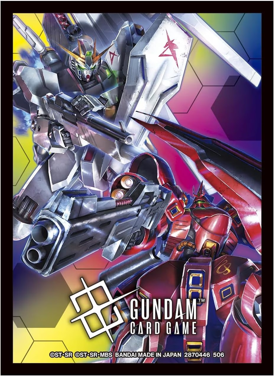 鋼彈官方卡套套裝 Vol.2 νガンダム VS サザビー
