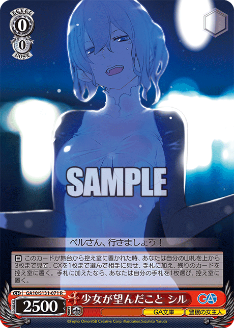少女が望んだこと シル