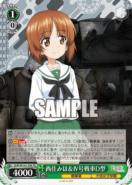 西住みほ＆Ⅳ号戦車D型