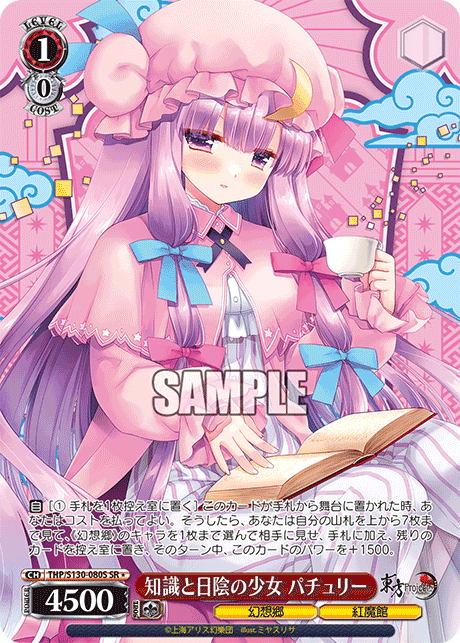 知識と日陰の少女 パチュリー