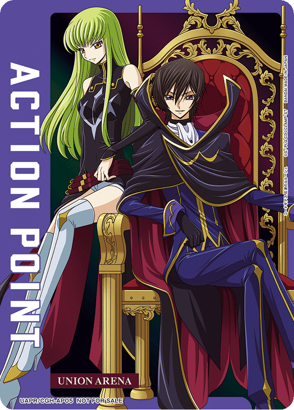 アクションポイントカード(Code Geass 叛逆的魯路修)
