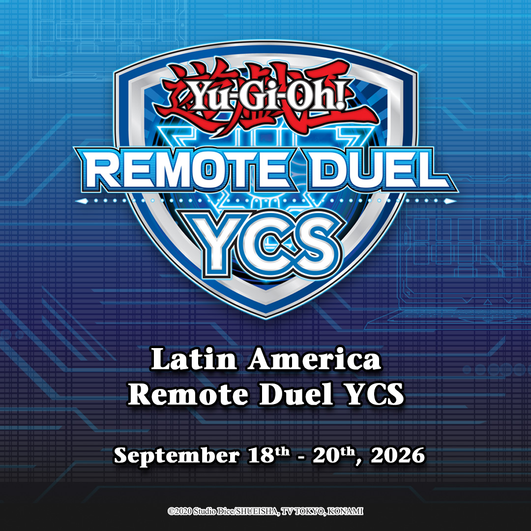 【TCG】2026下半年拉丁美洲YCS賽程公開