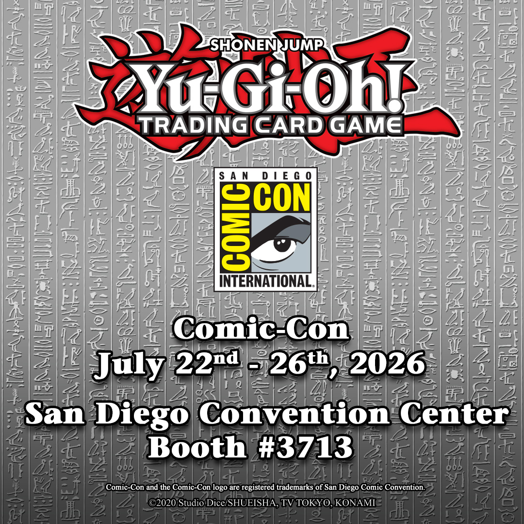 【TCG】KONAMI 參展 SDCC 2026,限量遊戲墊現場販售