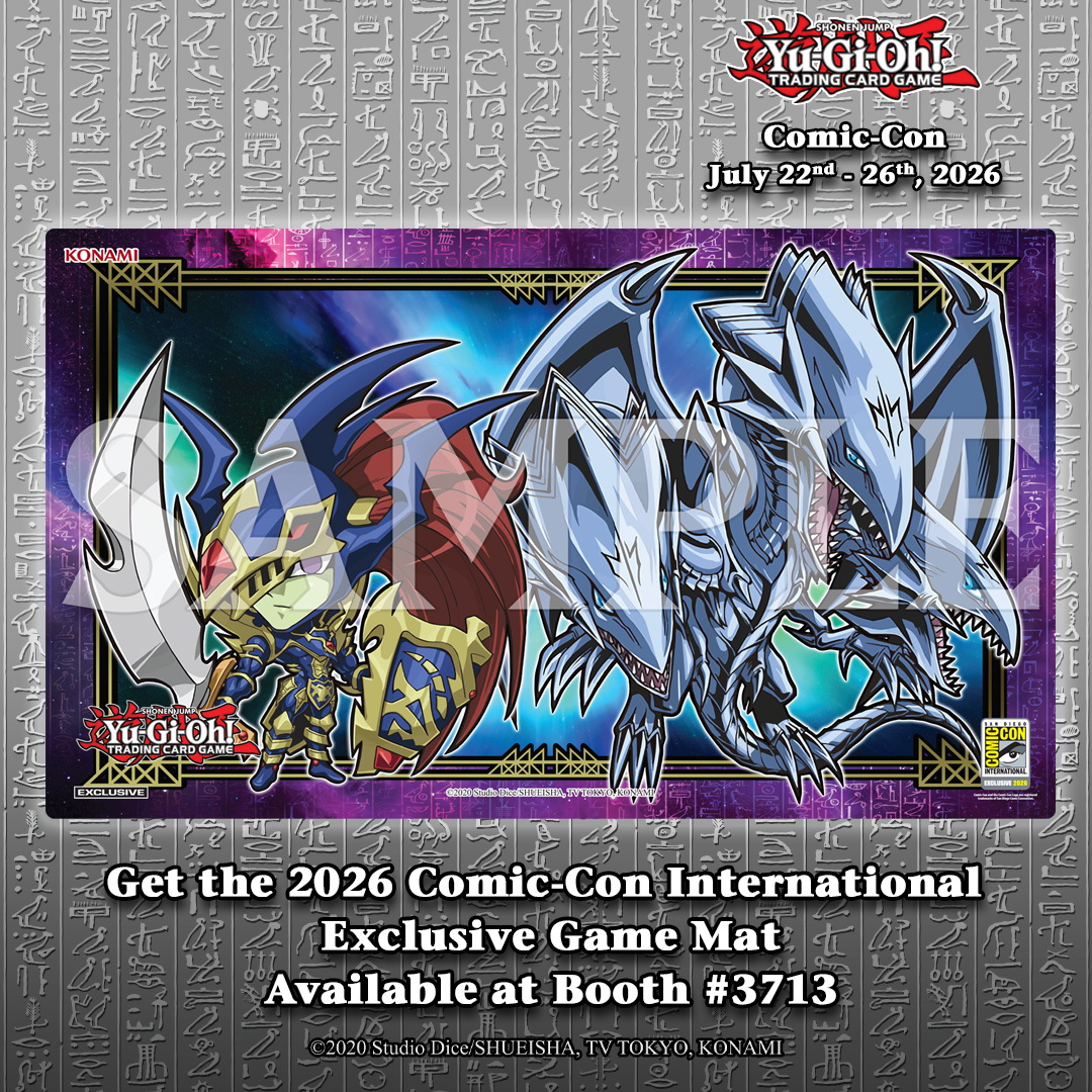 【TCG】聖地牙哥國際漫畫展限定遊戲墊即將開賣
