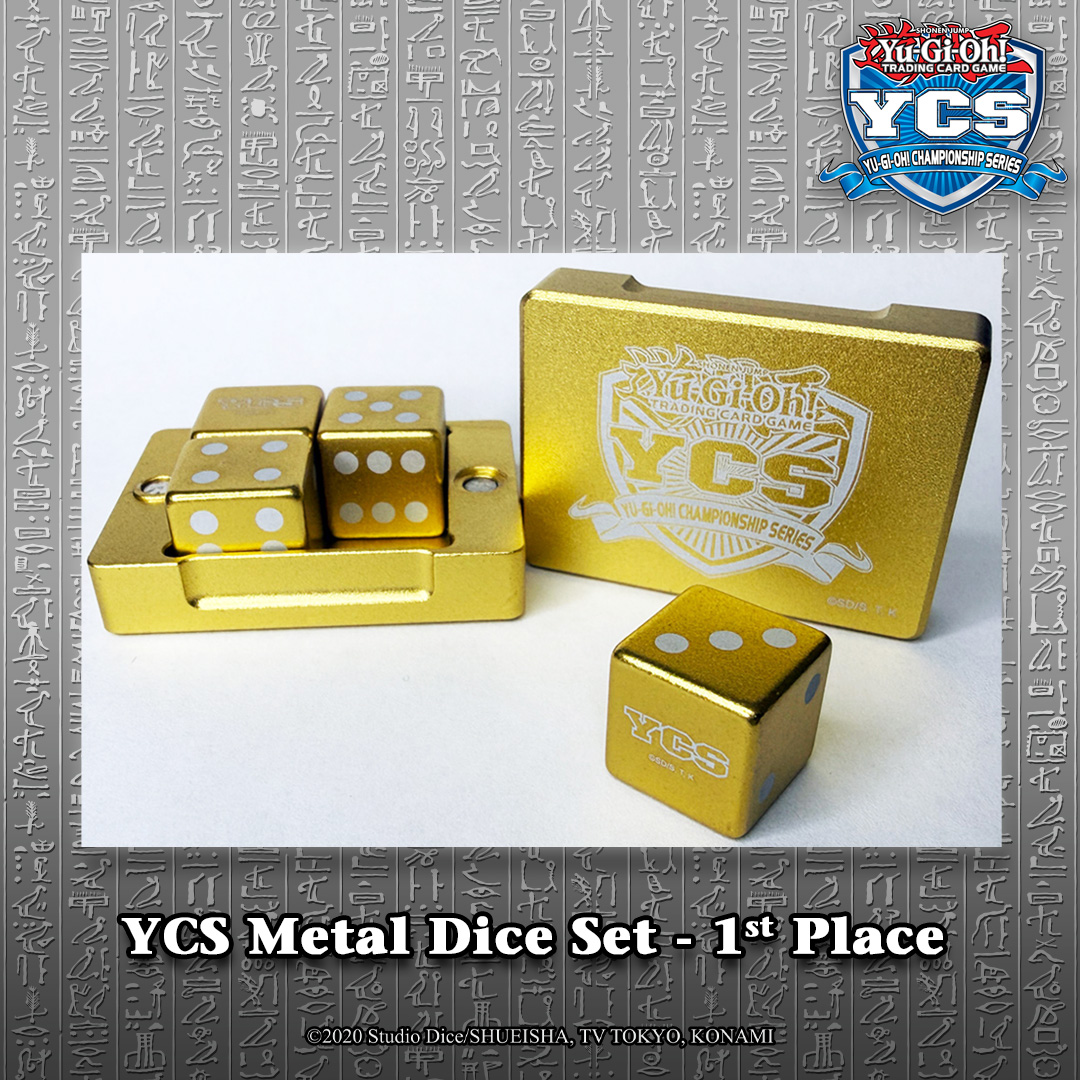【TCG】YCS新賽季獎勵公開,冠軍獨享金色金屬骰子套組