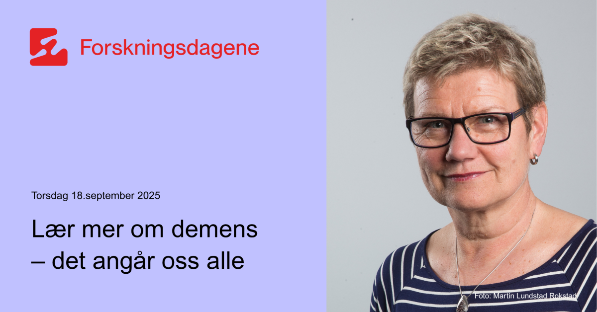 Bilde av foredragsholder Anne Marie Mork Rokstad