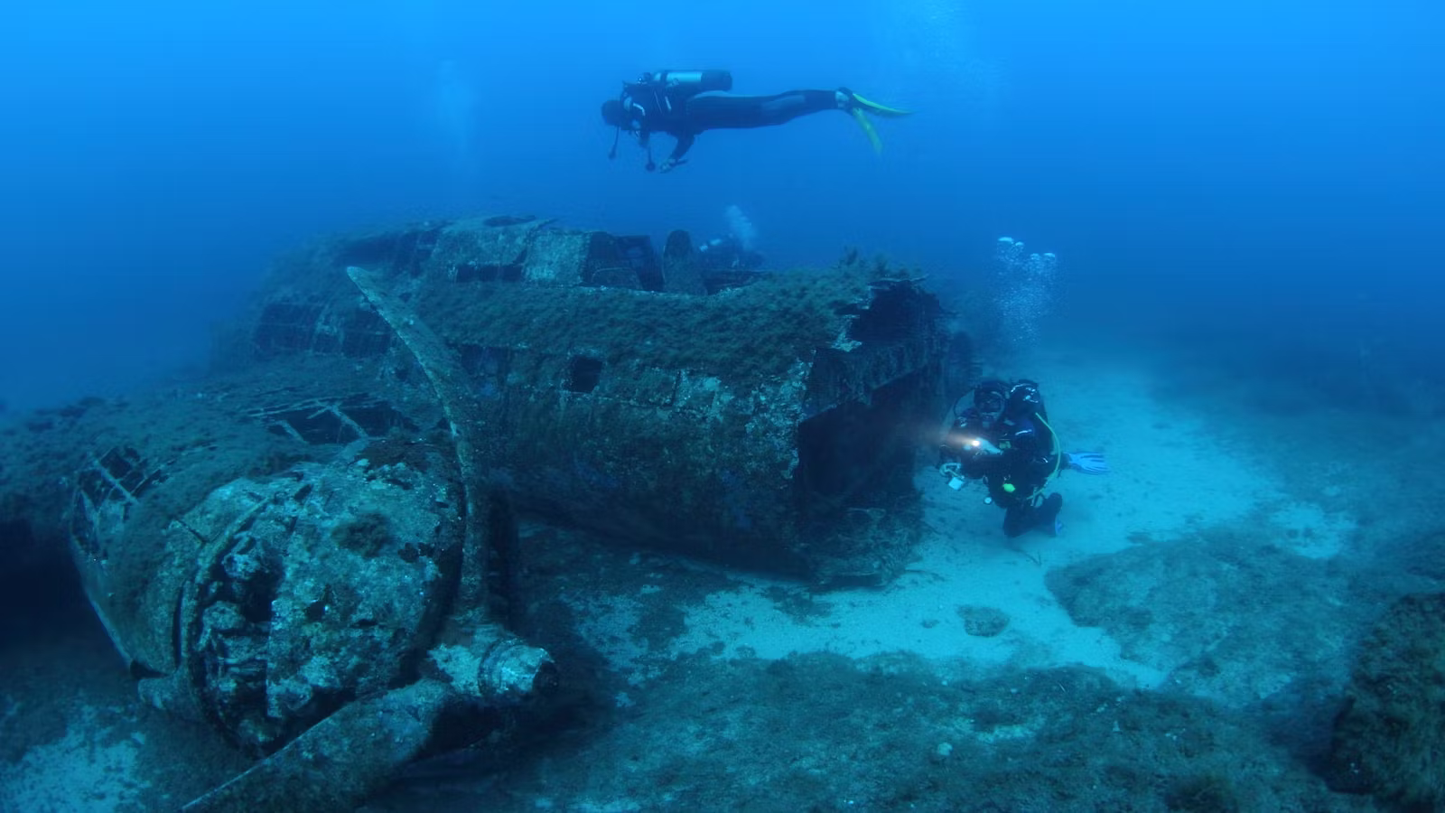 B17 Bomber, Calvi, Corsica
