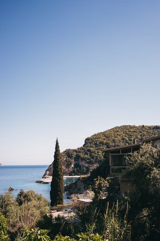 Paleokastritsa Beach, Corfu, Greece