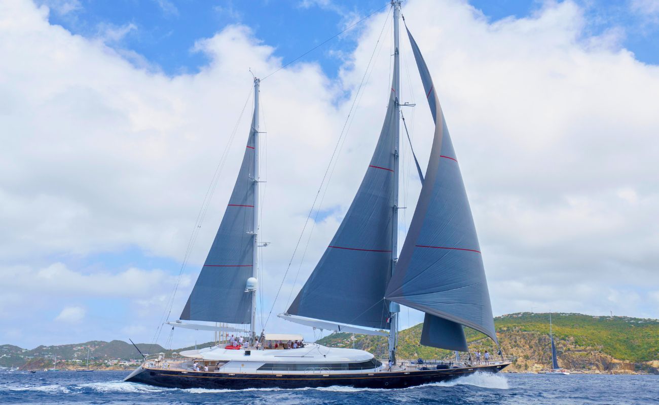 almyra II fuel efficient sailing yacht