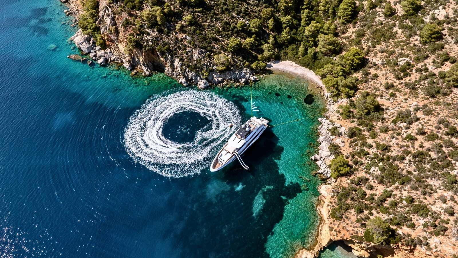 yacht charter in greece sanctuary