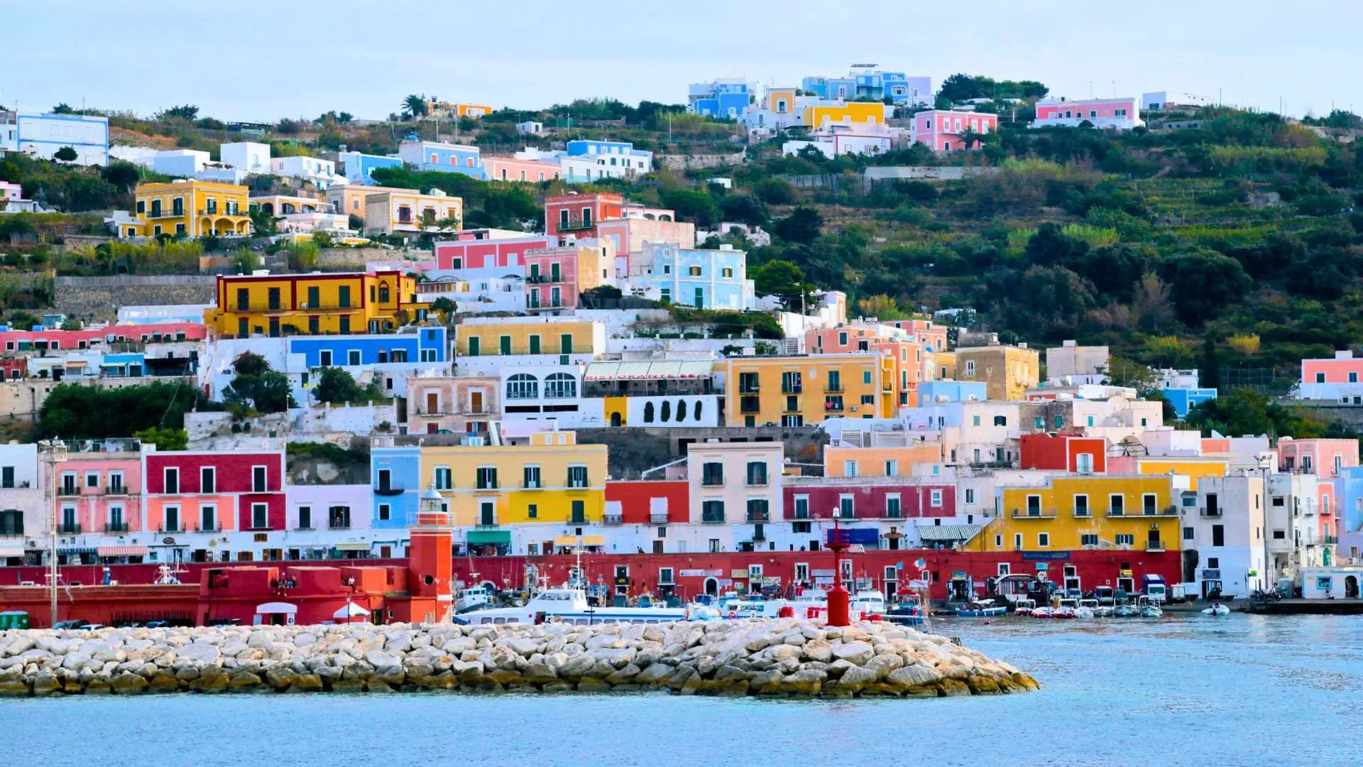 italy yacht charter hotspots ponza pontine islands