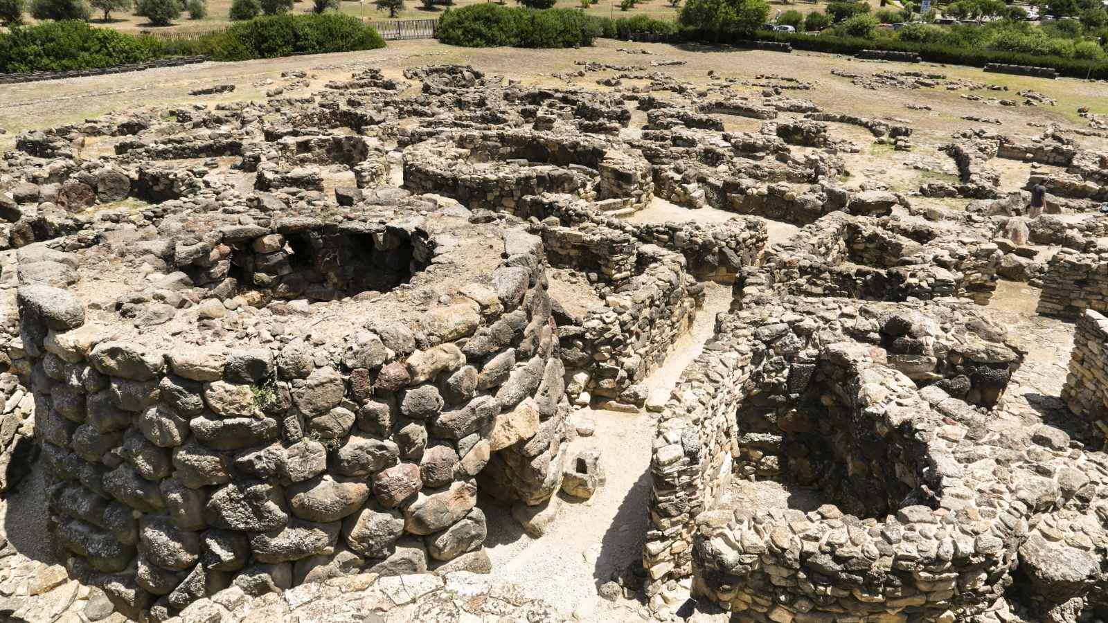 archelogical site of su nuraxi sardinia