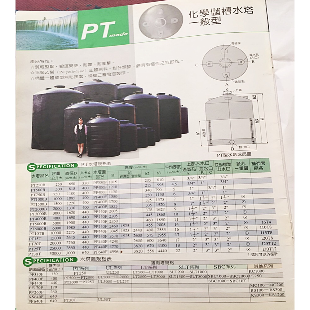 化學儲槽水塔