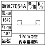 編號：7054A