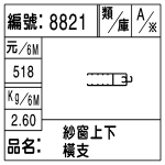 編號：8821　