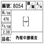 編號：8054　