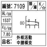 編號：7109　