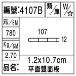 編號：4107B