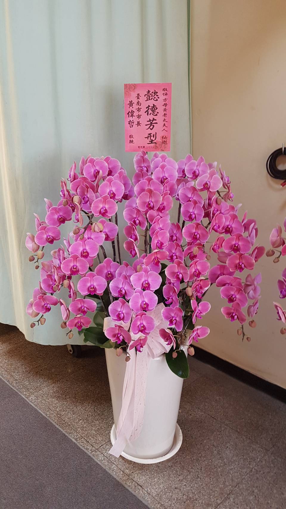 祝賀蘭花✿❀台南花店.萬花園花藝設計❀