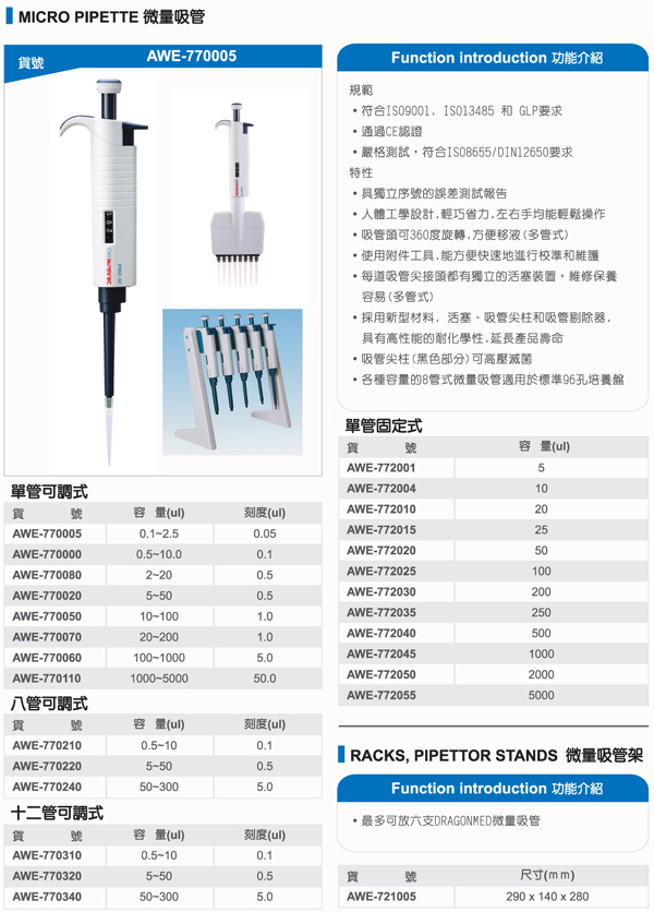 可調式分注器