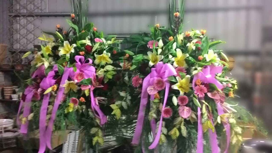 送禮花柱