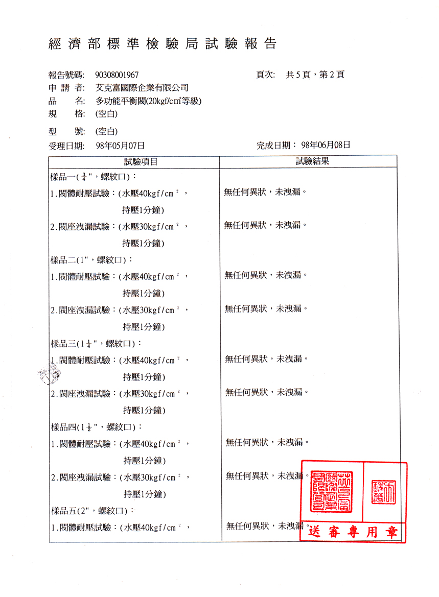 多功能平衡閥(20kg)6分至8吋-2