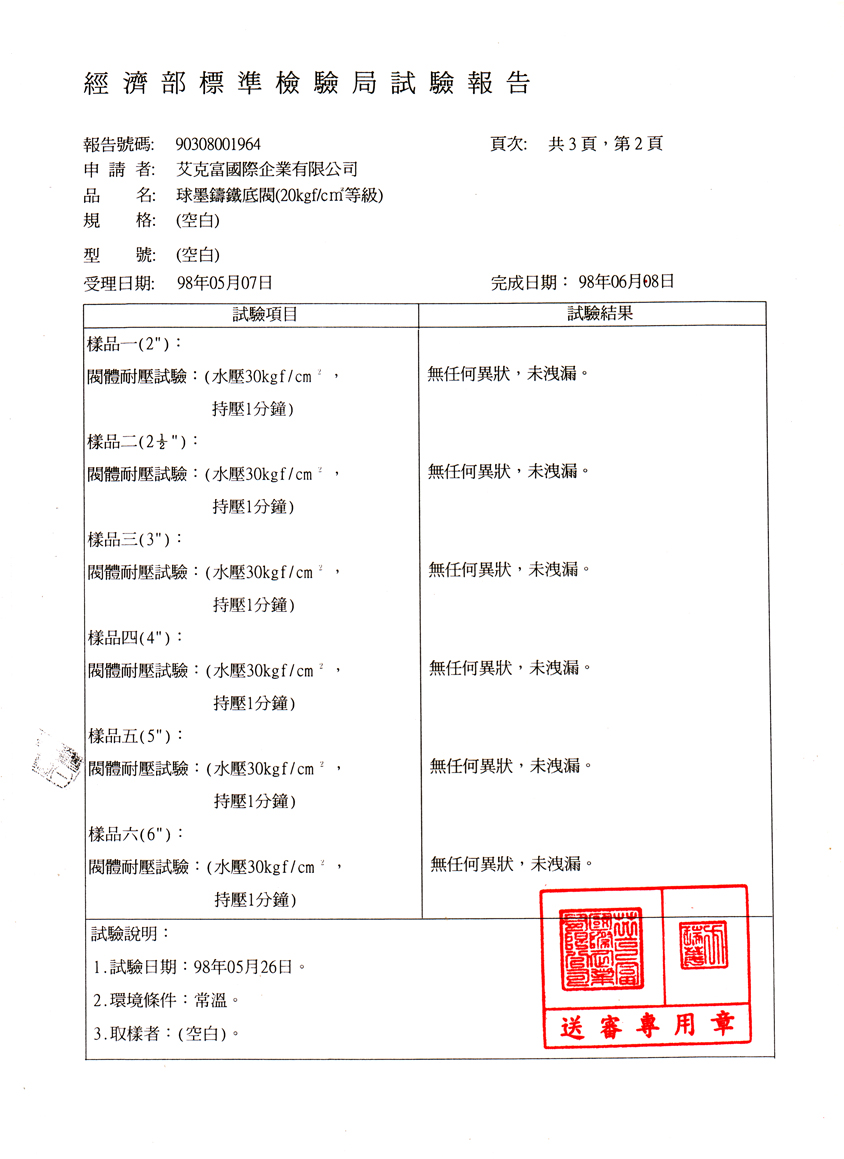 底閥(20kg)2吋至6吋-2