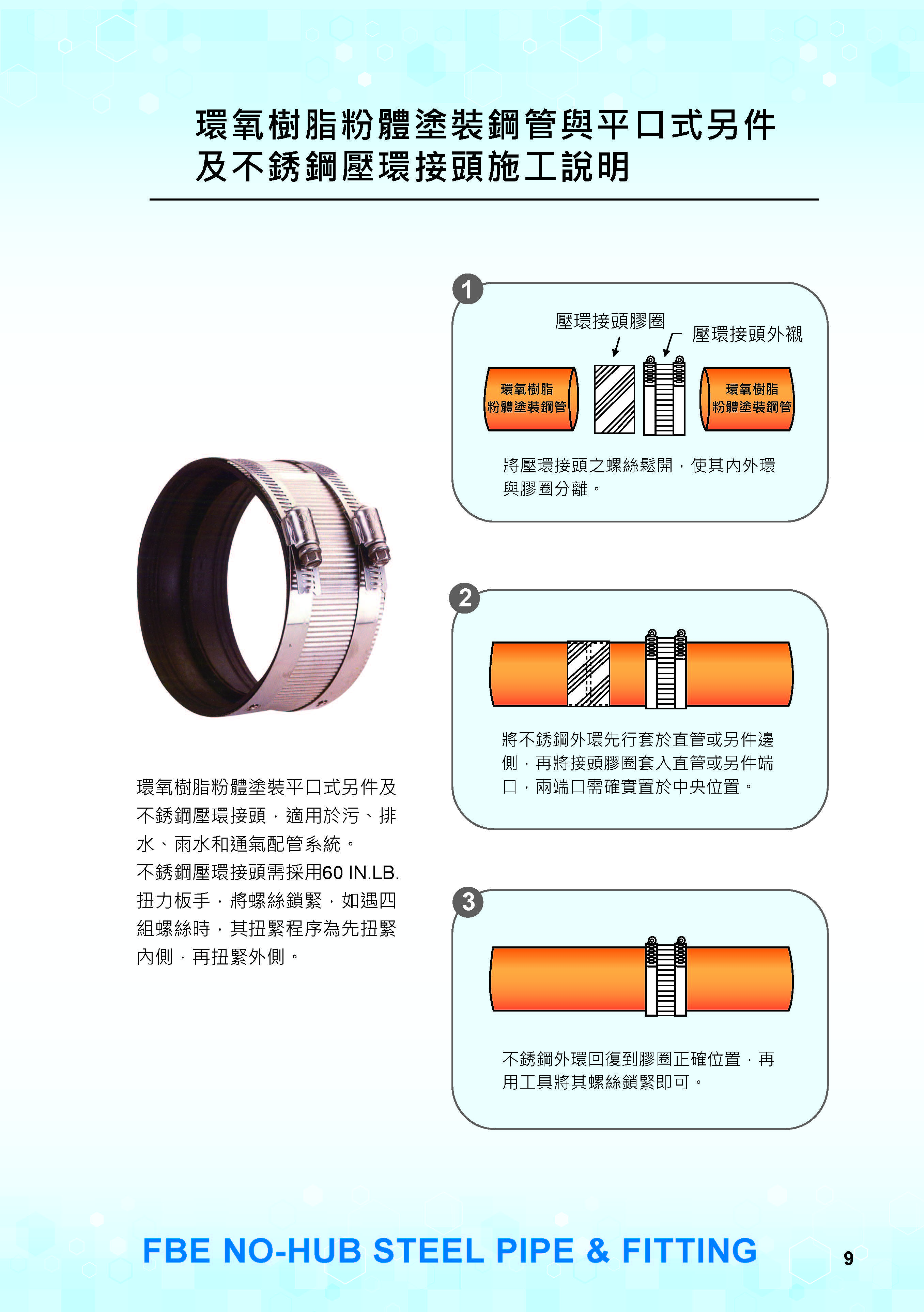 FBE環氧樹脂粉體塗裝鋼管及平口式另件-09