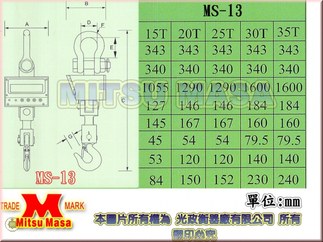 電子吊秤