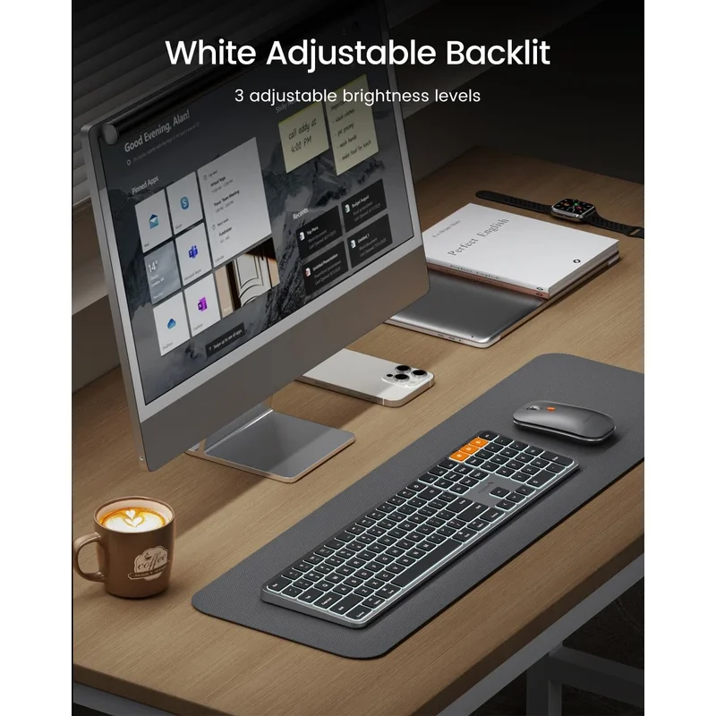 Image 3 of Protoarc Km100-A Wireless Keyboard And Mouse Combo