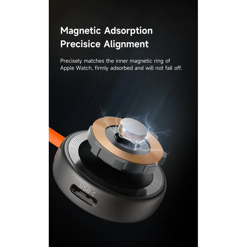 Image 3 of Mcdodo Magnetic USB-C Fast Wireless Charger for Apple Watch