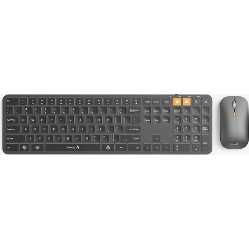 Image 2 of Protoarc Km100-A Wireless Keyboard And Mouse Combo