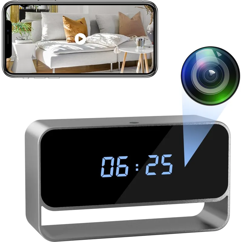 HD WI-FI Clock camera