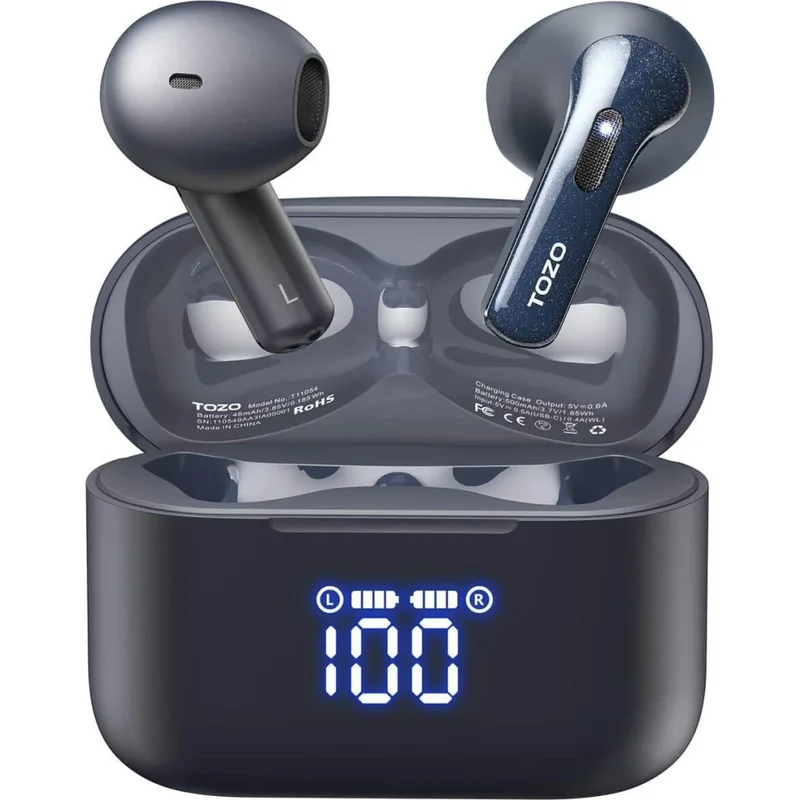 TOZO Tonal Fits Open-Ear Wireless Earbuds