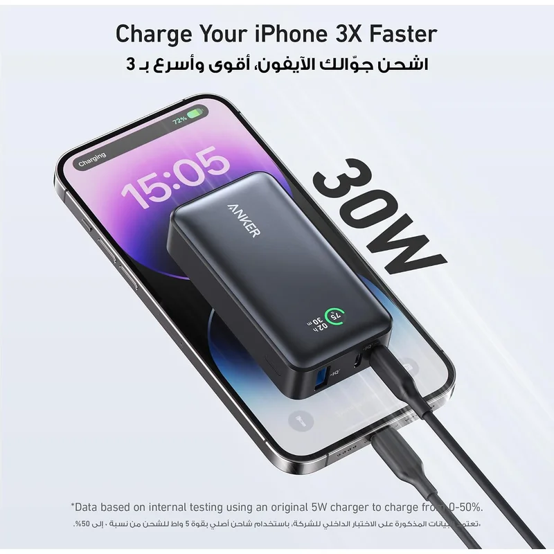 Image 2 of Anker 533 Power Bank (Open Box)