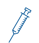 Icon of a syringe