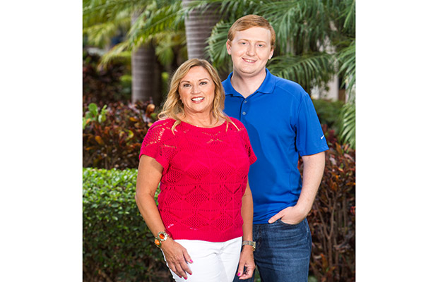 Son after transplant surgery