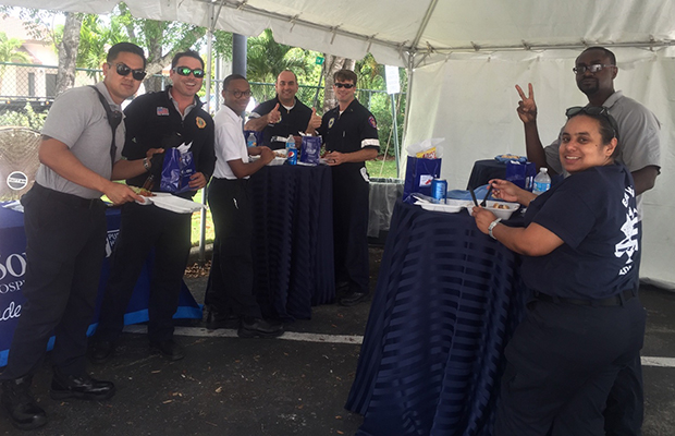EMS Week at BBQ